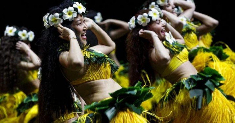 Apetahi Galicia recibe a la primavera con una exhibición de danza polinesia en Odeón