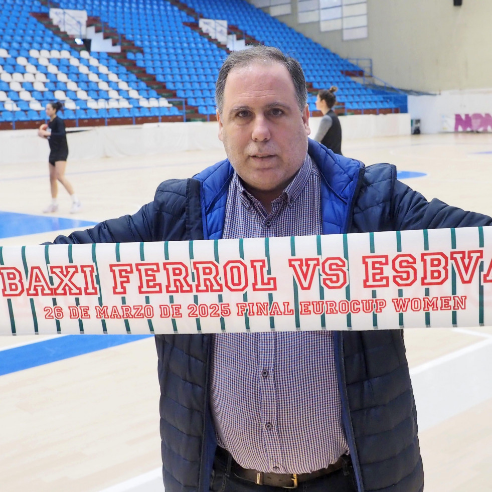 Santi Rey, presidente del Baxi Ferrol: 