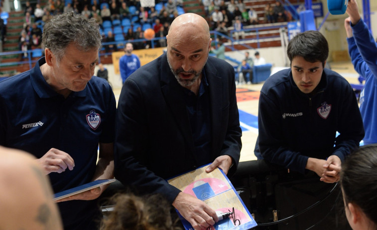 Lino López, entrenador del Baxi Ferrol: 