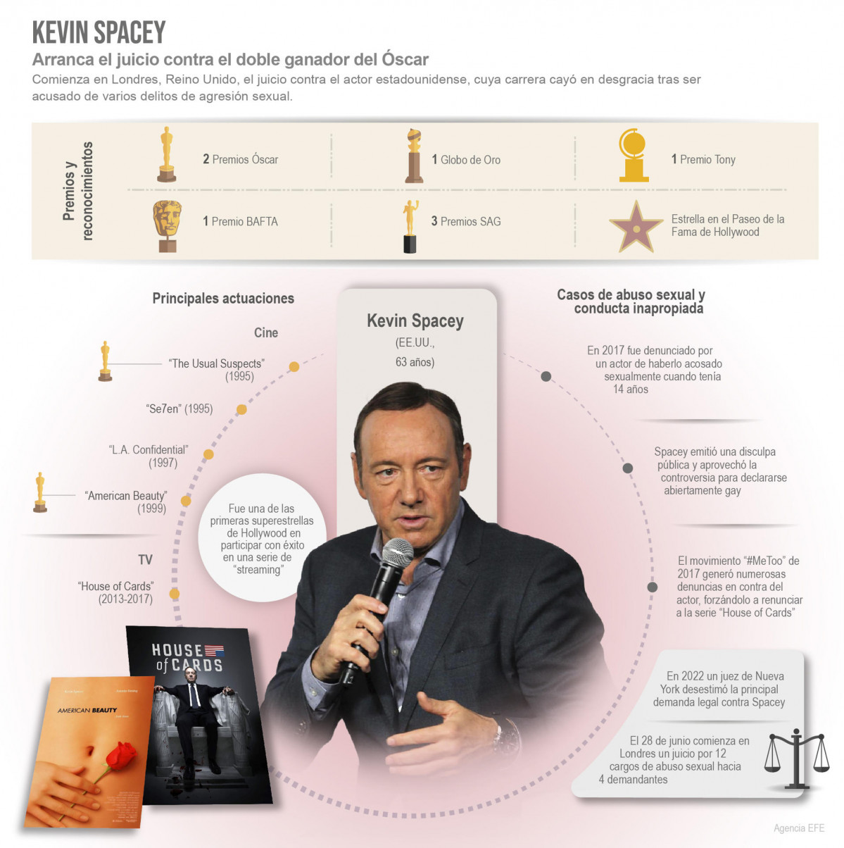 Grafico Kevin Spacey