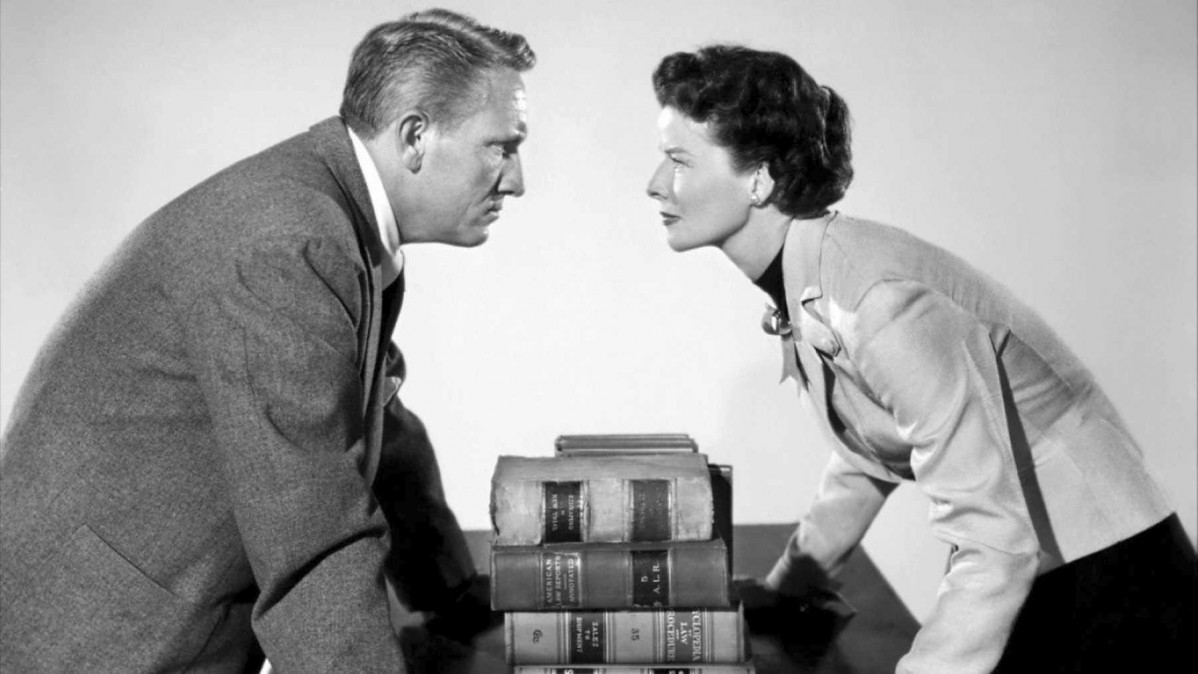 Spencer Tracy y Katherine Hepburn