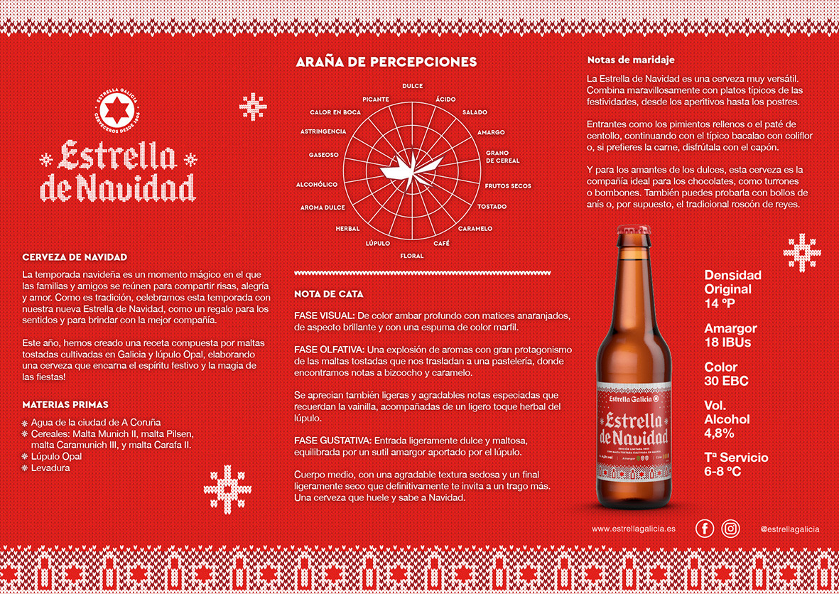 Ficha de cata  Estrella de Navidad