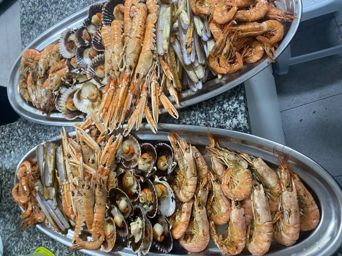 La parrillada de marisco que ofrece Tierra y Mar 